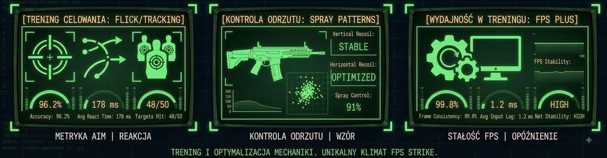gry fps trening aim recoil fps plus