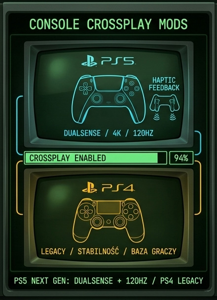 strzelanki na PS5, strzelanki na PS4, crossplay i pad